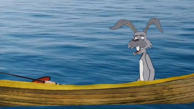 Смешной мультанекдот  Волк и Заяц на рыбалке.