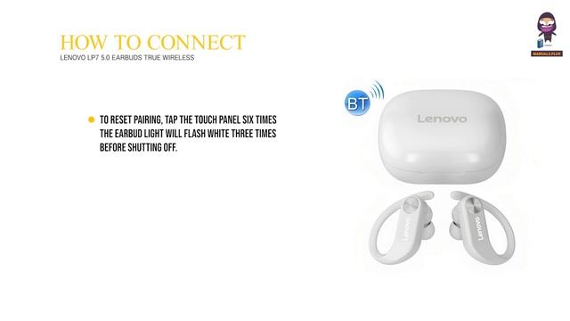 Lenovo LP7 5.0 Earbuds True Wireless Headphones: Complete Features & Instruction Guide смотреть онлайн