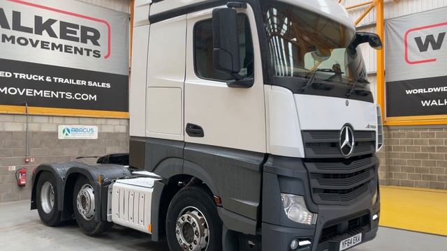 New In Stocklist For Sale: MERCEDES ACTROS 2545 STREAMSPACE *EU6* 6X2 TRACTOR UNIT – 2014 – YF64 EK смотреть онлайн