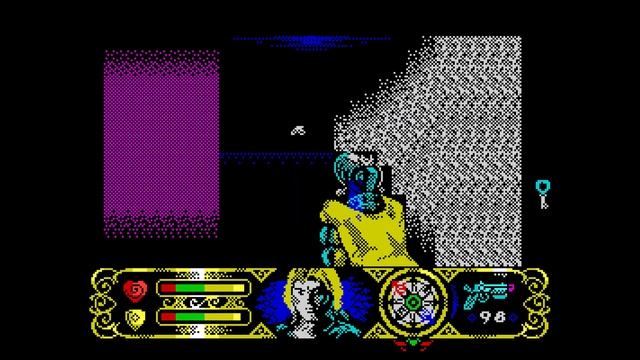 ZX Spectrum Game: The Dark - Redux (2021 Zosya) Longplay with cheats смотреть онлайн