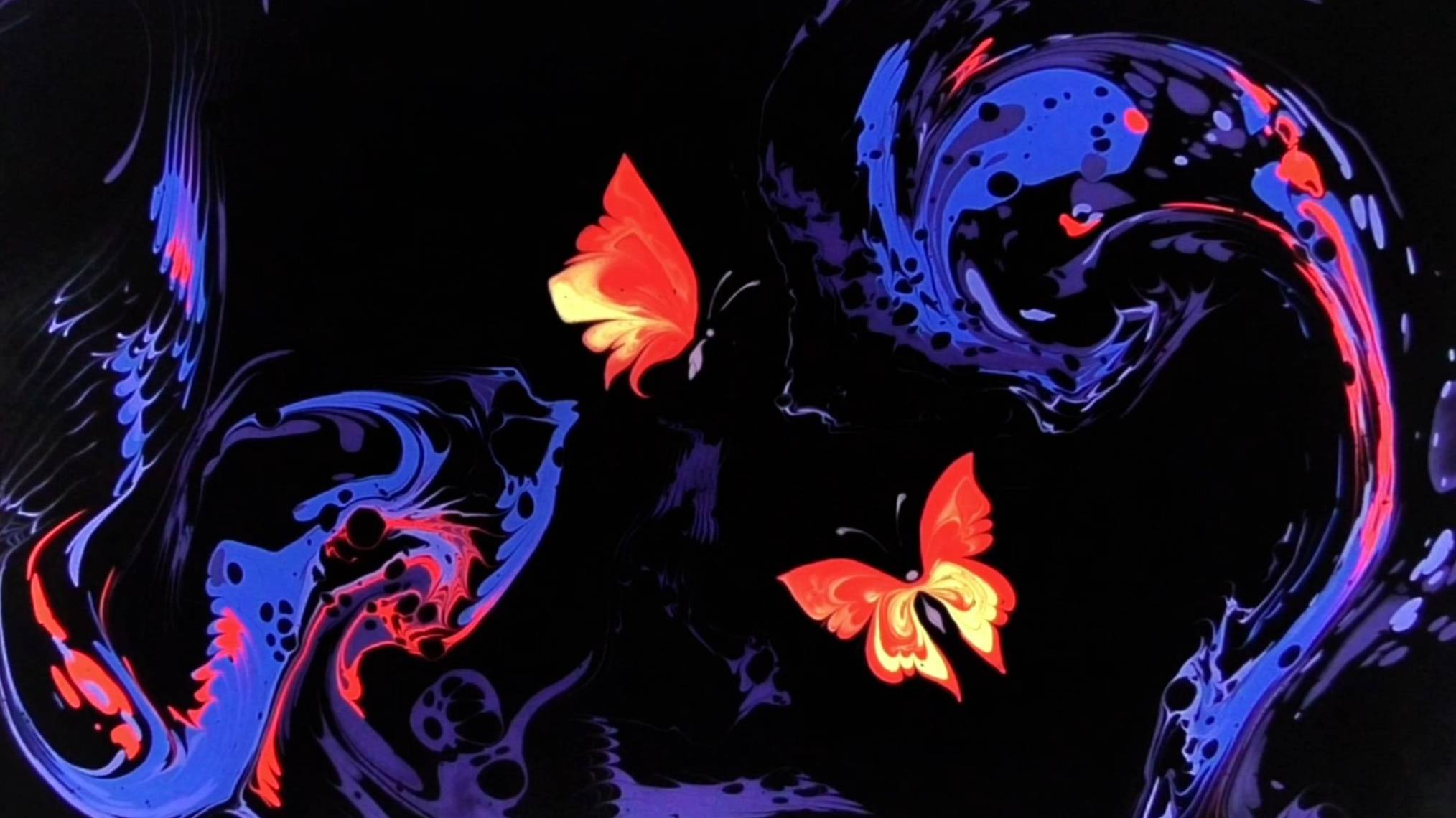 Жизнь и любовь. Бабочки. Эбру шоу
Техника рисования на воде, эбру смотреть онлайн