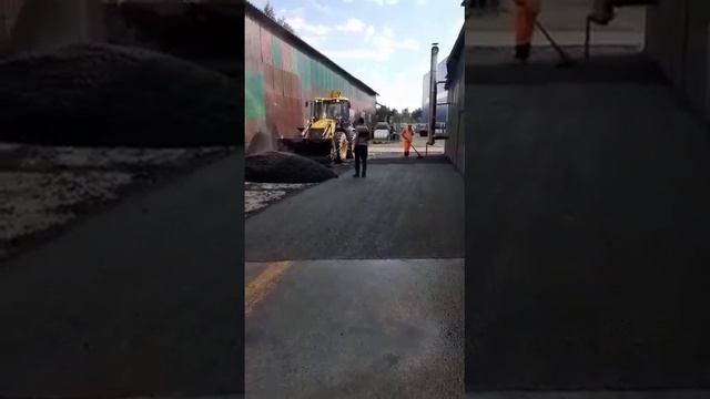 Асфальтирование улиц смотреть онлайн