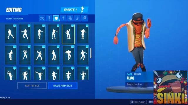 LE NOUVEAU SKIN HOT DOG AVEC TOUT LES EMOTES смотреть онлайн
