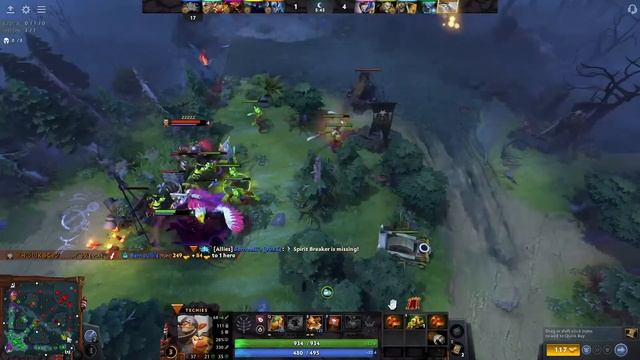 Round 10 of Goblin Tankies - 1 v 9 Techies DOTA 2 - PC Version смотреть онлайн