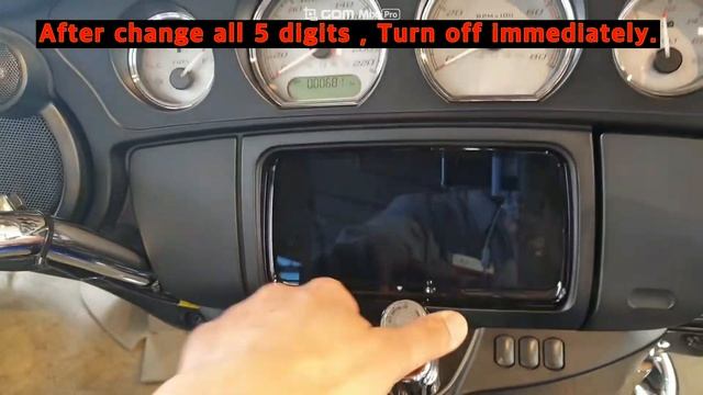 Hack For Harley #1 How To Change (set Up) A Pin Code On Harley-Davidson #harleyhack