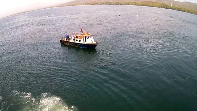 Venezuela. Take A Pilot And Go Away From The Port. / Венесуэла. Взяли лоцмана. Отшвартовка.