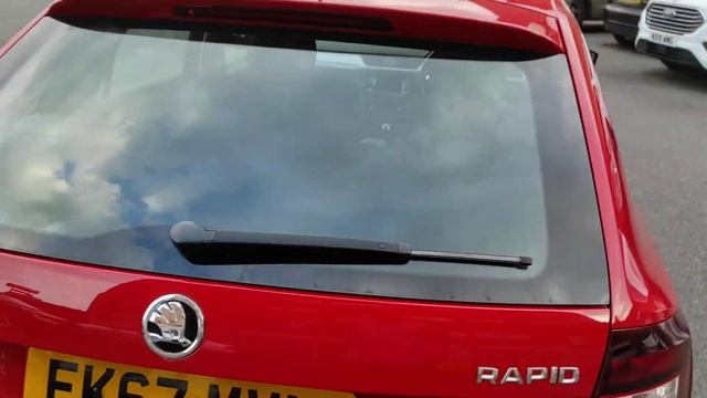SKODA RAPID SPACEBACK 1.TSI CAT S BEEN REPAIRED ONLY DONE 16K MILES LONG MOT FSH DRIVES WELL смотреть онлайн