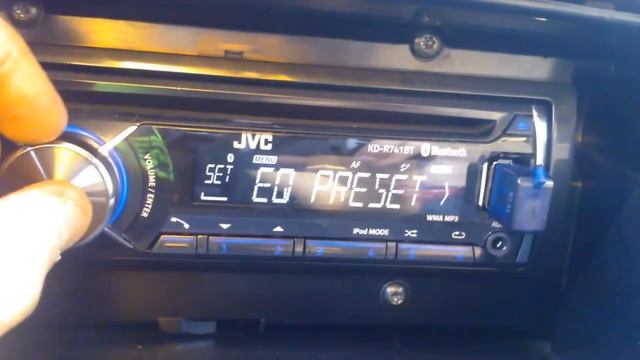 Citroen Xantia: JVC KD-R741BT Sound Test смотреть онлайн