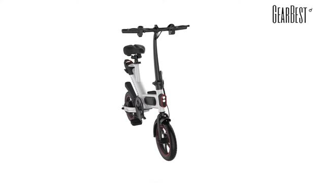 GUANGYA Y1 Smart Folding Bike Electric Moped Bicycle - GearBest.com смотреть онлайн