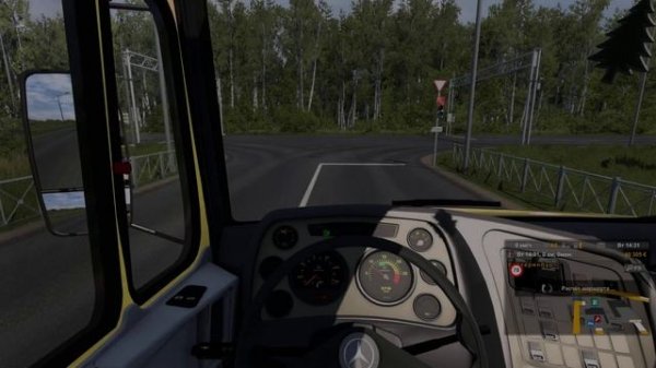ETS 2 ➤ Карта Сибири (SibirMap) Еду в Челябинск на стареньком Мерсе...