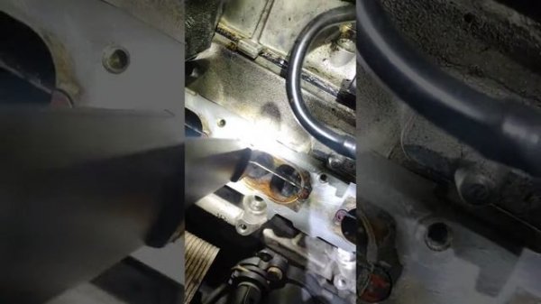 Ауди 1.8 TFSI сильно дымит мотор.Какая причина.