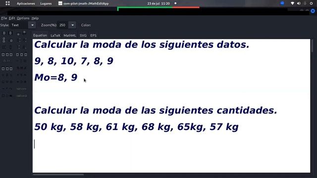 Grupo 05 Neo Clase 6, 23 Julio Tema: Mediana, moda y reseña de física смотреть онлайн