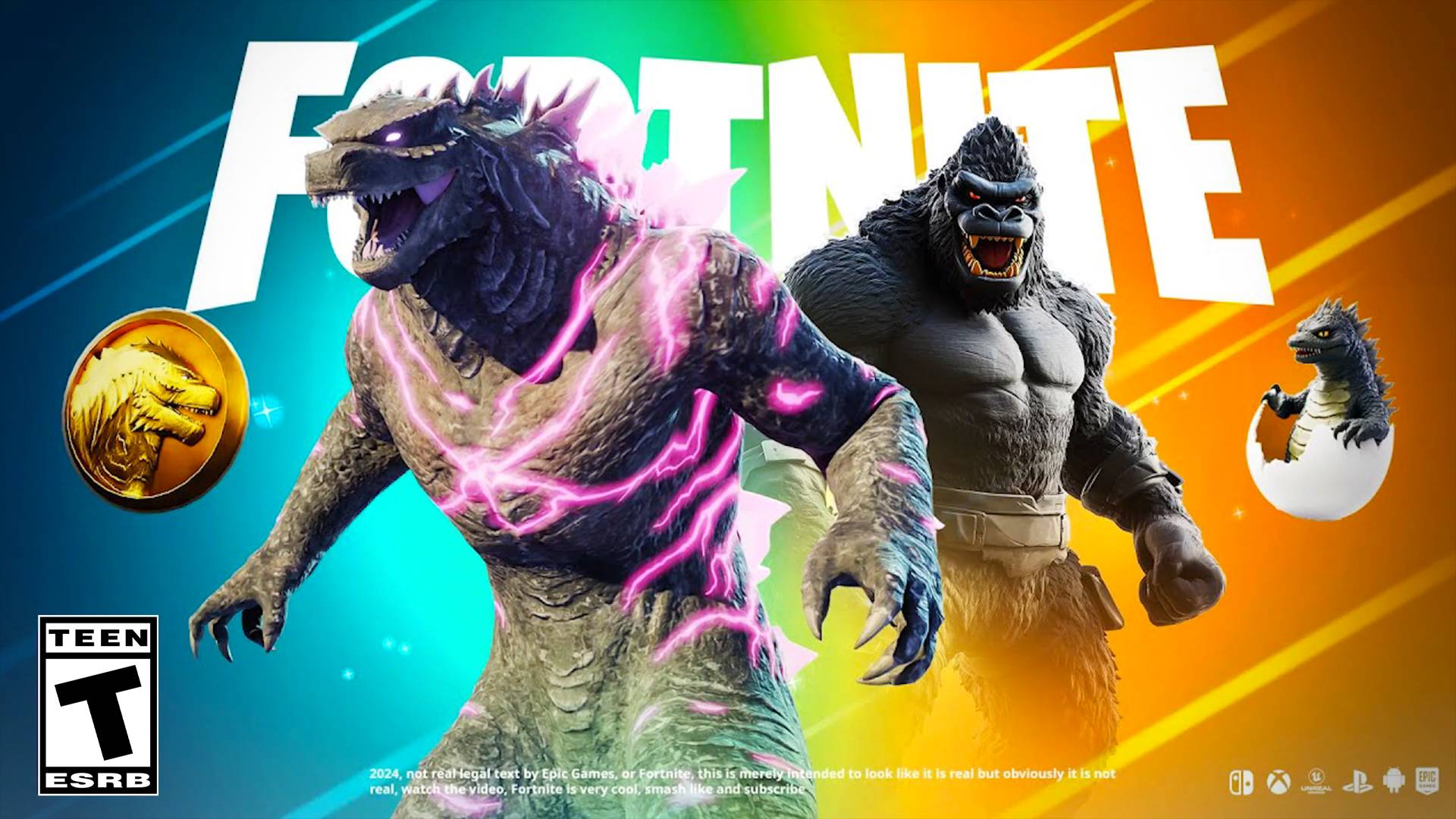 ГОДЗИЛЛА И КОНГ В ИГРЕ! СЕКРЕТНЫЕ СПОСОБНОСТИ! ОБНОВЛЕНИЕ 33.20 | Новости Фортнайт смотреть онлайн