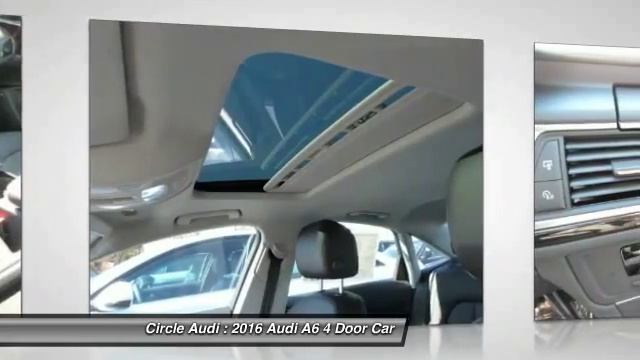 2016 Audi A6 Long Beach CA 208937 смотреть онлайн