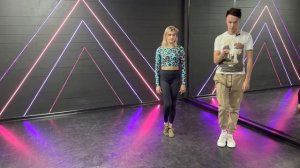 БАЧАТА Урок 20 Shuffle step, Triple step,  Олег Логинов и Ксения Титова