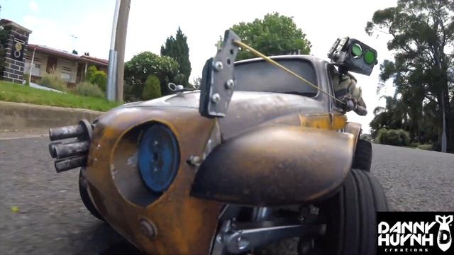 Tamiya VW Beetle Sand Scorcher Taxi Run. Blower Head. RC Animatronics by Danny Huynh Creations. смотреть онлайн