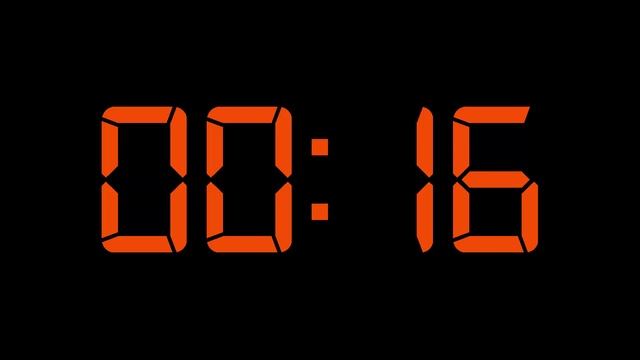 Timer 20 Second No Copyright - Orange Black Screen смотреть онлайн