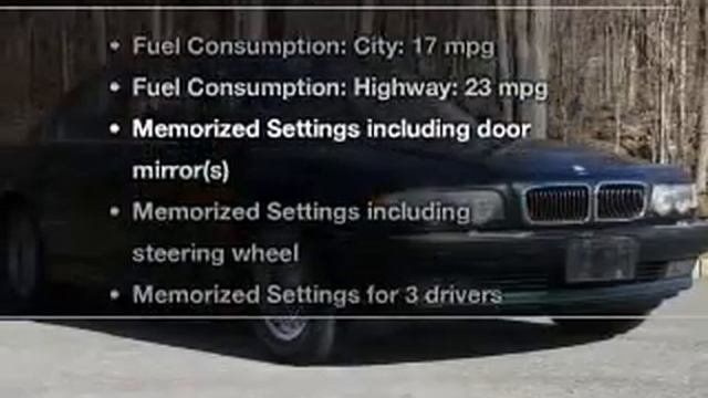 2001 BMW 7 Series - Caldwell NJ смотреть онлайн