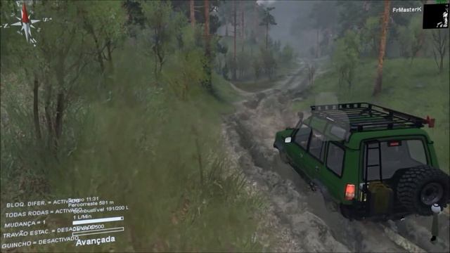 Apresentação do Spintires mais mod Land Rover 98 смотреть онлайн