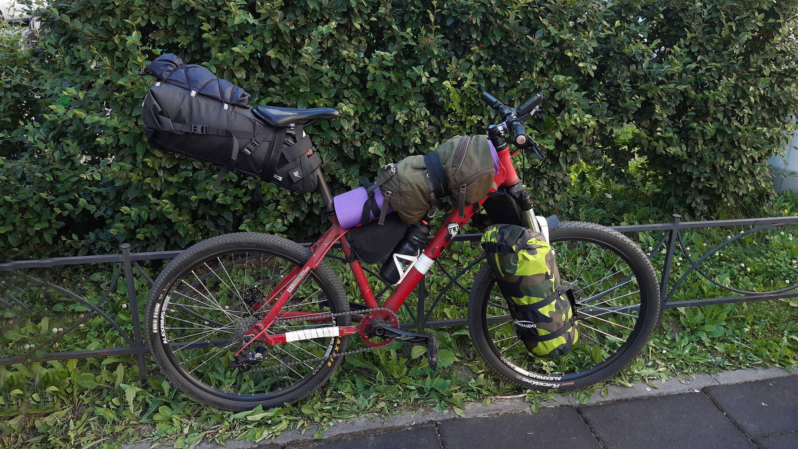 Пробую гермобаулы на МТБ. Вело ПВД Коркино. День-2. 4k\50