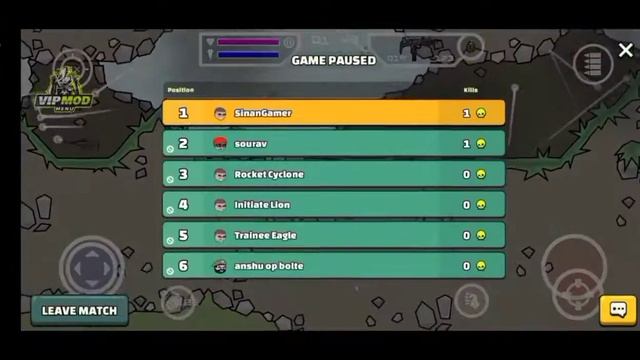 MINI MILITIA VIP MOD MENU V1 смотреть онлайн