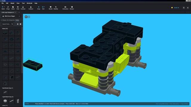 💀🚜 Unearth Fun: Build Your Own LEGO Mini Grave Digger Monster Truck! 🛠️🔥 смотреть онлайн