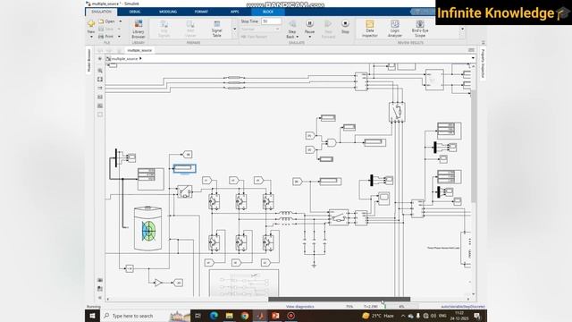 Solar wind & grid integration in Matlab simulink | smart grid system | multiple source integration смотреть онлайн