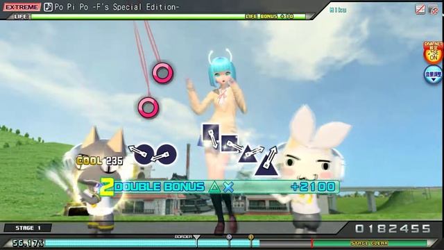 9.5★【 MIKU】「Po Pi Po -F's Special edition-」Extreme Perfect 【 Project Diva Arcade Future Tone PC 】 смотреть онлайн