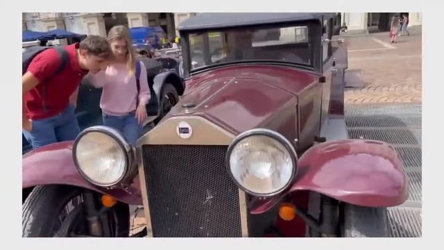 Lancia Lambda Centenario Turin Piazza San Carlo смотреть онлайн