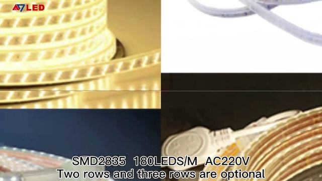 High Voltage Smd Led Strip 50m/roll 110V 220V Led Strip Light Waterproof смотреть онлайн