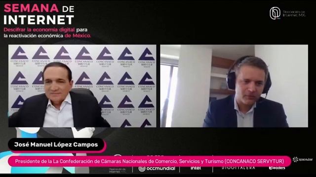 Semana de internet. Descifrar la economía digital para la reactivación económica de México смотреть онлайн