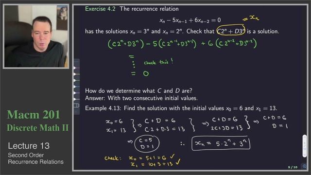 Macm 201 - Lecture 13 смотреть онлайн