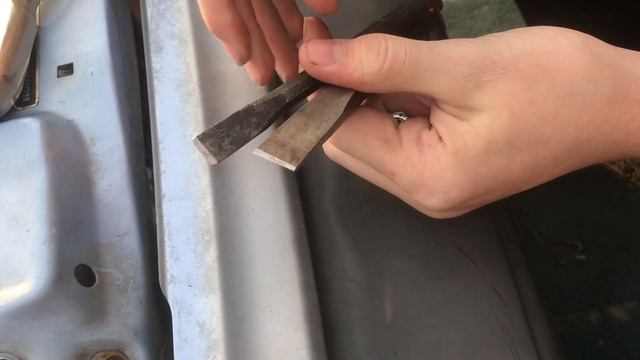 REMOVING the “nastiest” rusty exhaust nuts and bolts 🔩 (sharp chisel) смотреть онлайн