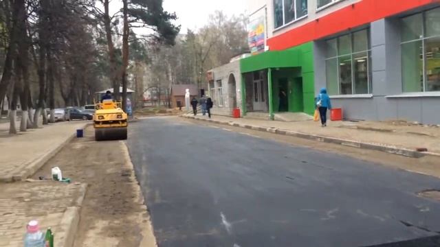 Асфальтирование площадок г. Монино смотреть онлайн