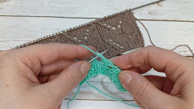 Ажурный узор для кардигана,кофточки,топа,... смотреть онлайн