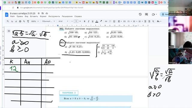 video1200986756 8 кл алгебра 22...01...25 смотреть онлайн