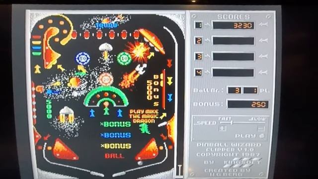 ograjmy Pinball Wizard (Amiga 500) смотреть онлайн