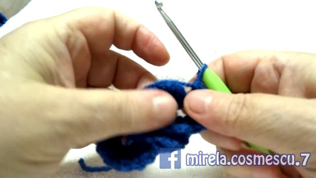 CROSETAT - Model Solzi de Crocodil pe Verticala (Vertical Crocodile stitch) смотреть онлайн