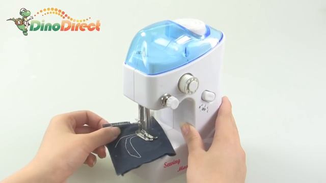 Portable Sew Cute Mini Sewing Machine White - dinodirect смотреть онлайн