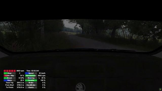 |Skoda Fabia Rally 2 evo| |Biskupice 2004| |Ricard Burns Rally Onboard| смотреть онлайн