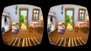 VR Minions Virtual Reality 3D Cartoon Video for children 2018
