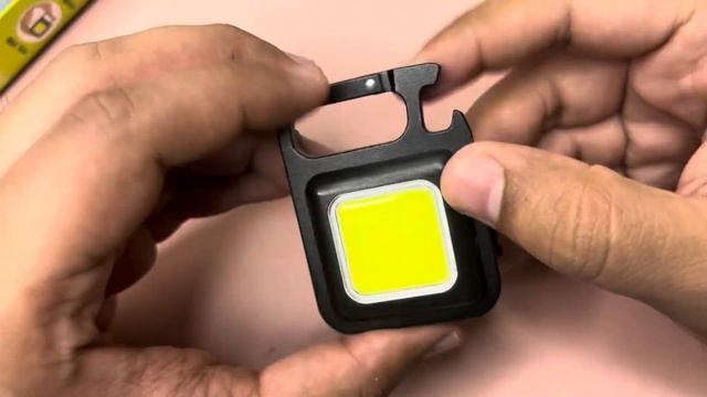COB Rechargeable Keychain Light | Power Keychain Light For ₹200? | Unboxing And Review
