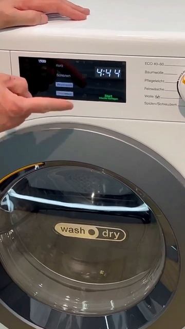 Miele WTD160 WCS cтирально-сушильная машина смотреть онлайн