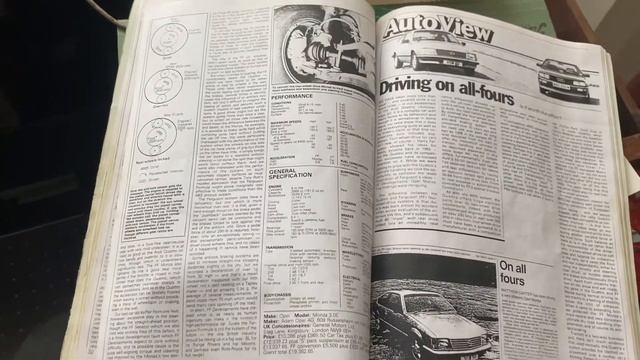 Opel Monza Ferguson FF Motor RoadTest May 2 1981 смотреть онлайн