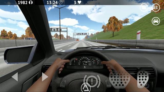 Driving Zone Germany Opel Vectra Top Speed смотреть онлайн