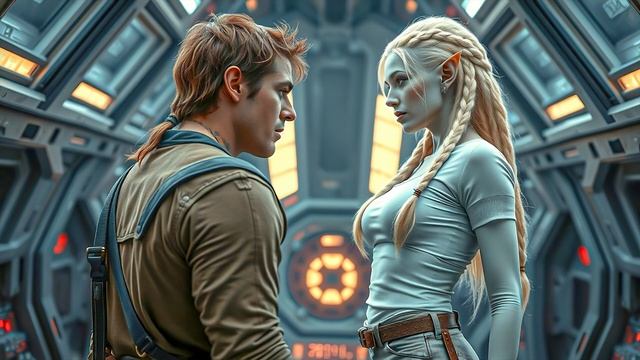 The Alien Woman On My Spaceship Said I’m Her Fated Bond—Now She Refuses To Leave.