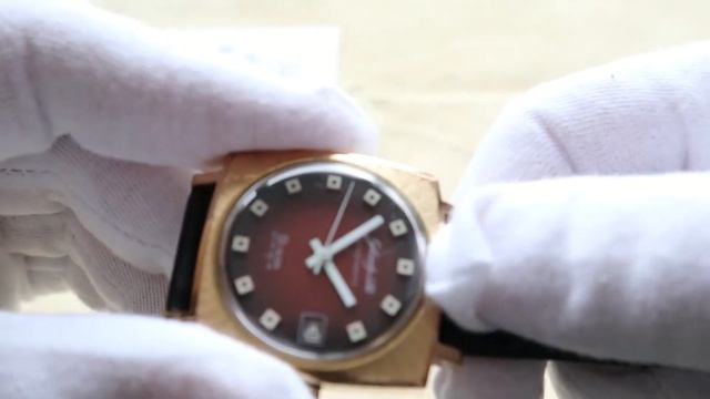 Glashutte Red Bison Automatic Vintage German 26jewel Watch Review смотреть онлайн