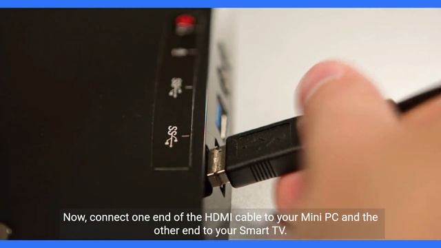 How to Connect a Mini PC to a Smart TV using HDMI Cable смотреть онлайн