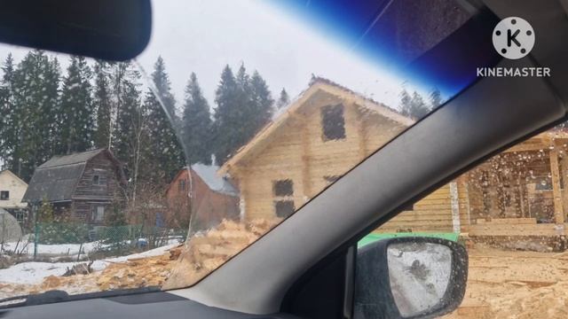 дом из бруса естественной влажности. Не профилированного. смотреть онлайн