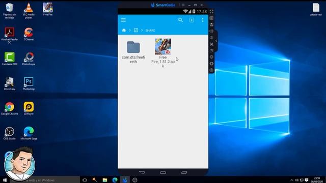 SMART GAGA free fire apk + obb ANDROID 4 (SOLUCIONES CLICK DERECHO) смотреть онлайн